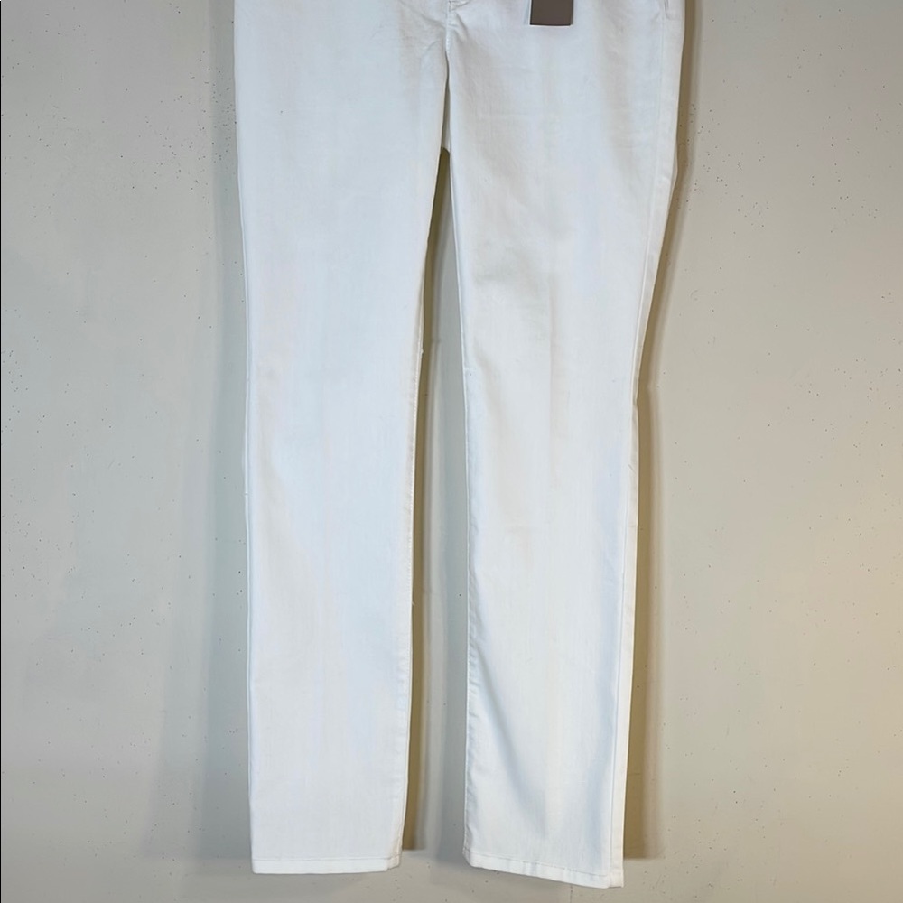 Chico's Fabulously Slimming White Slim Leg Jeans. XS/2(Chico’s 00). NWT. - Picture 7 of 10